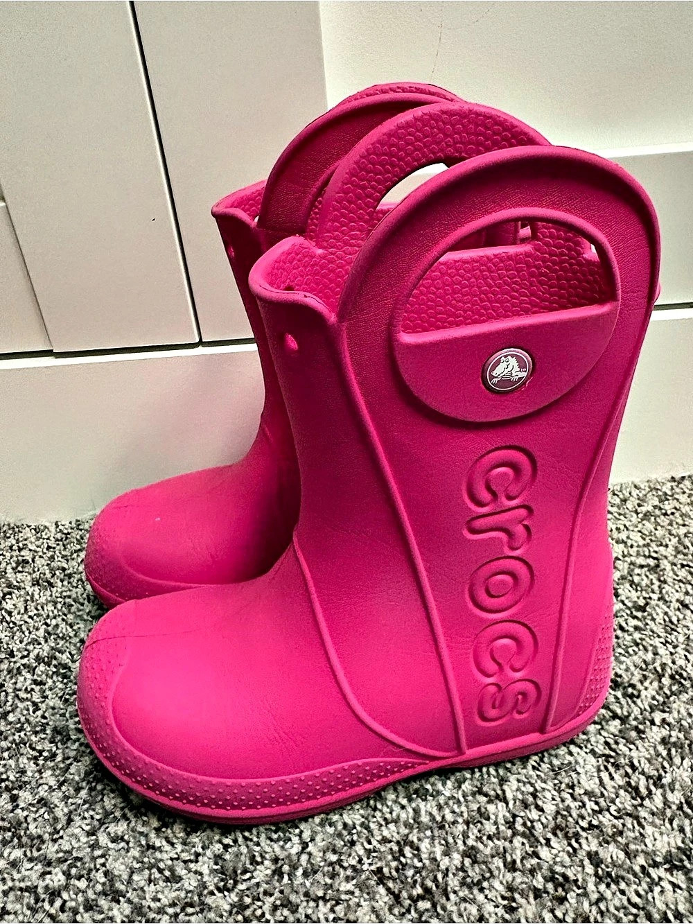 Crocs Handle It Rain Boot Girls US 13c 22Pink